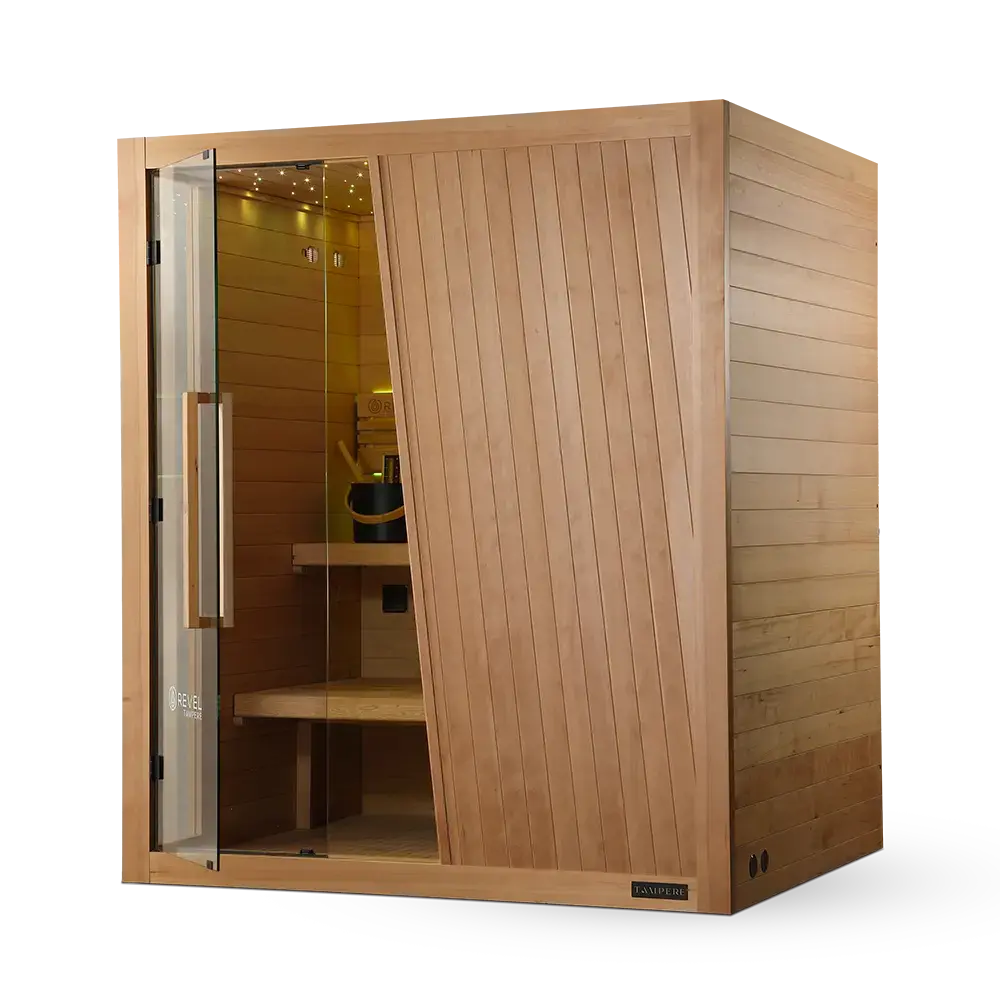 Revel Tampere 4 Person Traditional Finnish Sauna - Next Gen - Image 26